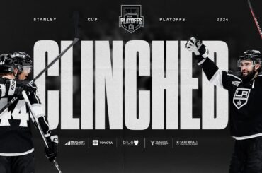 The LA Kings Have CLINCHED a spot in the 2023-24 NHL Playoffs!