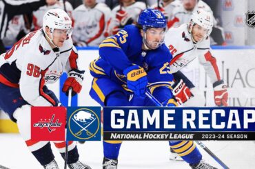 Capitals @ Sabres 4/11 | NHL Highlights 2024