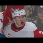 Lucas Raymond Scores Clutch Hat Trick vs. Penguins