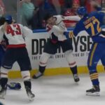 Capitals and Sabres Game Ends With Multiple Fights