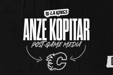 Captain Anze Kopitar | 04.11.24 LA Kings Win over Calgary Flames | Postgame Media