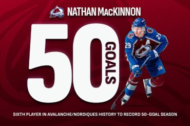 EVERY. MACKINNON. GOAL. THIS. SEASON.  0-TO-51