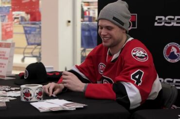 Jacob Larsson named Belleville Sens 2024 IOA/American Specialty Man of the Year