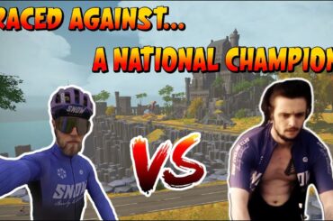 I raced against....a NATIONAL CHAMPION!