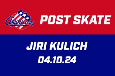 Jiri Kulich Post Skate | 04.10.24