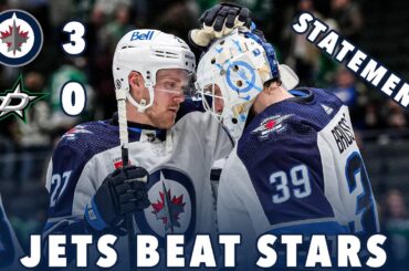 HUGE WIN! Jets Shutout Stars 3-0 (Game Recap + Highlights)