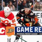 Flames @ Ducks 4/12 | NHL Highlights 2024