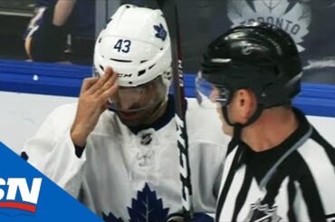Nazem Kadri Concussed After Taking Big Hits Against Blues