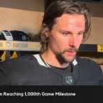 Penguins' Erik Karlsson On Reaching 1,000th Game