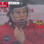 Connor Bedard tried to get away with this...