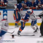 Brendan Gallagher vs Jean Gabriel Pageau Apr 11, 2024