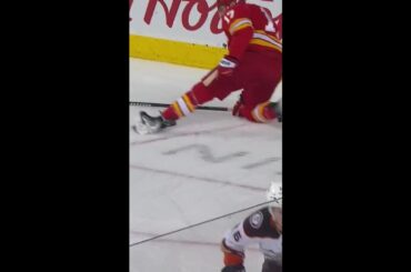 Milan Lucic BLOWS A TIRE #shorts
