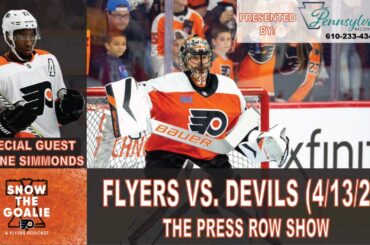 Philadelphia Flyers vs. New Jersey Devils (4/13/24) - The Press Row Show: Pregame, INTs, Postgame