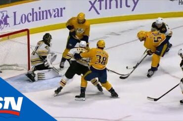 Roman Josi Dekes Torey Krug To Score A Beauty For Predators