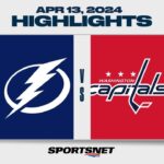 NHL Highlights | Lightning vs. Capitals - April 13, 2024