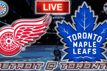 Detroit Red Wings vs Toronto Maple Leafs LIVE Stream Game Audio | NHL LIVE Stream Gamecast & Chat