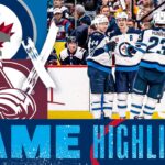 Colorado Avalanche vs. Winnipeg Jets - Game Highlights