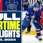 Detroit Red Wings at Toronto Maple Leafs | FULL Overtime Highlights - April 13, 2024