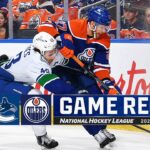 Canucks @ Oilers 4/13 | NHL Highlights 2024