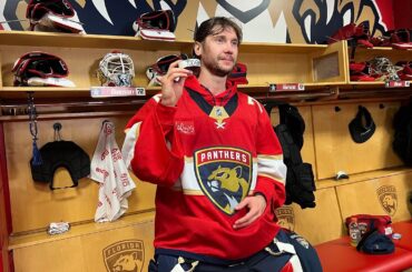 Sergei Bobrovsky Gets Win in 700th NHL Game: Florida Panthers 3, Buffalo Sabres 2 OT