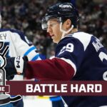 MacKinnon and the Colorado Avalanche battle Hellebuyck and the Winnipeg Jets for playoff home ice