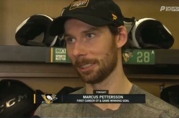 MARCUS PETTERSSON PostGame Interview | Montreal Canadiens vs Pittsburgh Penguins