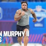 Byron Murphy II's FULL 2024 NFL Scouting Combine On Field Workout