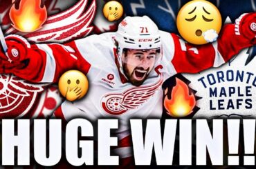 DYLAN LARKIN KEEPS THE RED WINGS PLAYOFF HOPES ALIVE: DETROIT OVERTIME WIN VS TORONTO MAPLE LEAFS