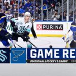 Kraken @ Blues 4/14 | NHL Highlights 2024