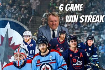 THE WINNIPEG JETS ARE ON A 6 GAME HEATER!!!