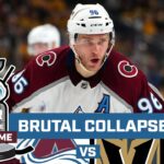 Colorado Avalanche blow another big lead to the Vegas Golden Knights | DNVR Avalanche Postgame