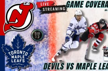 Live: New Jersey Devils vs. Toronto Maple Leafs LIVE NHL hockey coverage | Leafs Chat