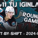 Tij Iginla (#11) - Shift-by-shift | Drafted by Montreal? 2024-04-12 Round 2 Game 1
