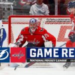 Tampa Bay Lightning vs Washington Capitals | April 13, 2024 | Game Highlights | NHL Regular Season