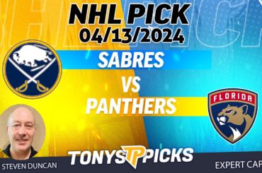 Buffalo Sabres vs Florida Panthers 4/13/2024 FREE NHL Picks and Predictions on NHL Betting by Steven