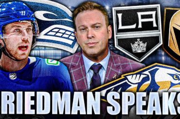 ELLIOTTE FRIEDMAN SPEAKS OUT ABOUT THE VANCOUVER CANUCKS & THE PLAYOFFS (Elias Lindholm)
