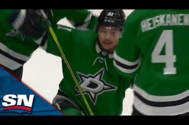 Stars' Jason Robertson Displays Excellent Hand-Eye To Score Equalizer In Game 4