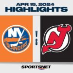 NHL Highlights | Islanders vs. Devils - April 15, 2024