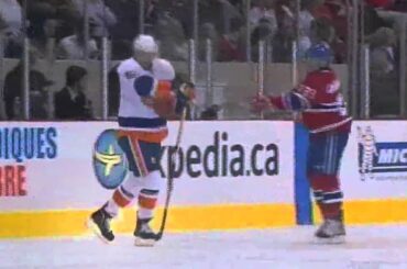 Michael Cammalleri Slashes Nino Niederreiter (October 2 2010)