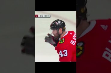 GOAL Colin Blackwell Chicago Blackhawks v Arizona Coyotes 7-4 NHL 2023-24#shorts