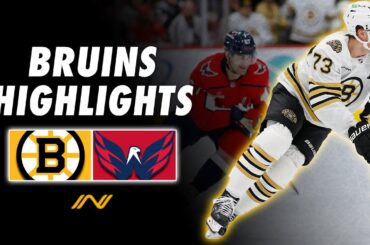 Bruins Highlights: Best of Boston's Last Trip to Washington in the 2023-24 Regular Season