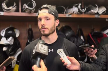 LA Kings’ Matt Roy talks about the team's momentum heading into the playoffs