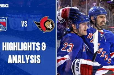 Rangers Win President's Trophy In Franchise Record 55th Win | New York Rangers