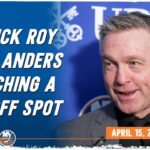 Patrick Roy on Islanders 4-1 victory over Devils that clinches playoff spot | SNY