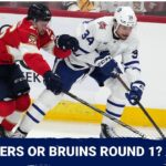 Should Toronto Maple Leafs want to play Florida Panthers or Boston Bruins in Round 1 of Playoffs?