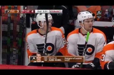 Nicolas Aubé-Kubel Goal - Flyers vs Hurricanes (1/7/20)