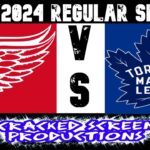 LIVE NHL Play By Play Commentary Detroit Red Wings  @ Toronto Maple Leafs