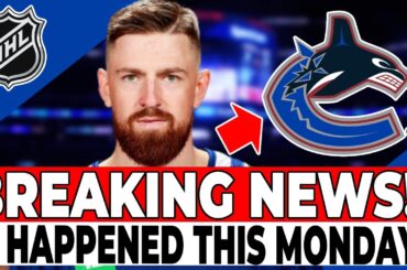 ANNOUNCED! NOAH HANIFIN CONFIRMS! FILIP HORONEK UPDATED! VANCOUVER CANUCKS NEWS TODAY!