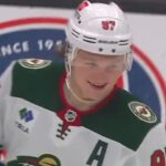 Kirill Kaprizov Banks Puck In Off Cam Talbot For Cheeky Goal