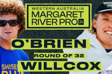 Liam O'Brien vs Jacob Willcox | Western Australia Margaret River Pro 2024 - Round of 32